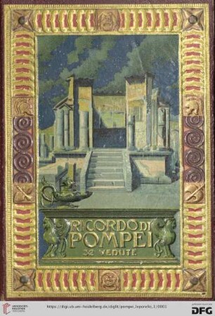 Ricordo di Pompei : 32 vedute