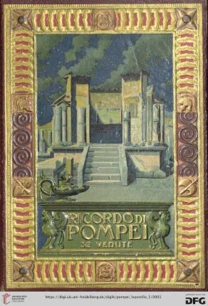 Ricordo di Pompei : 32 vedute