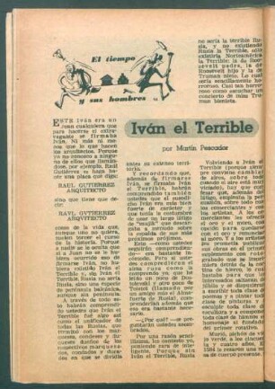 Iván el Terrible : El tiempo y sus hombres