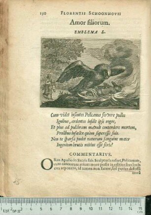 Amor filiorum. Emblema L.