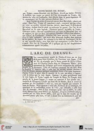 L’arc de Drusus
