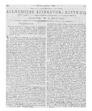 Taschenbuch für Freymaurer. Auf das Jahr 1800. Köthen: Aue 1800