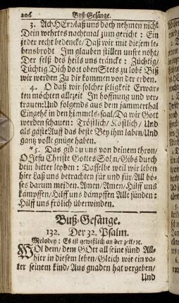 Buß-Gesänge.