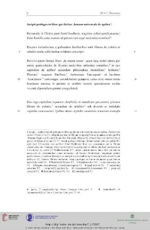 Incipit prologus in libro qui dicitur ,bonum universale de apibus’