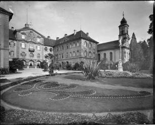 Mainau Schloss Außenansicht von Nordwesten