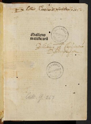 Malleus maleficarum