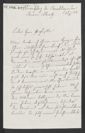 Brief an Wilhelm Engelmann : 15.08.1888