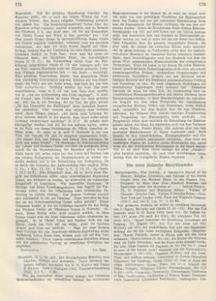 175-176 [Rezension] Gundert, Hermann, Die evangelische Mission, ihre Länder, Völker und Arbeiten