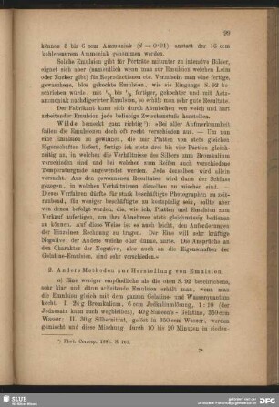 2. Andere Methoden zur Herstellung von Emulsion