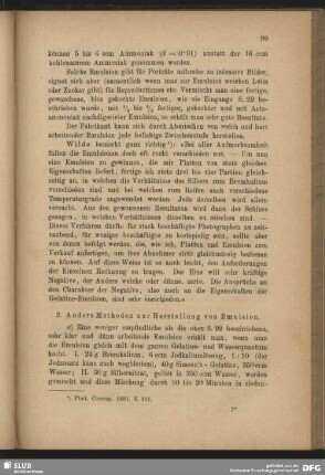 2. Andere Methoden zur Herstellung von Emulsion