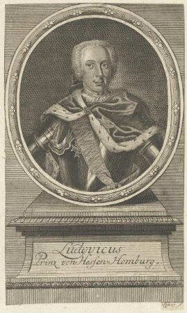 Bildnis von Ludovicus, Prinz von Hessen-Homburg