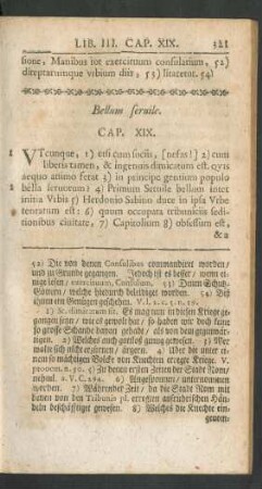Bellum seruile. Cap. XIX