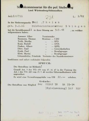Thelen, Paul