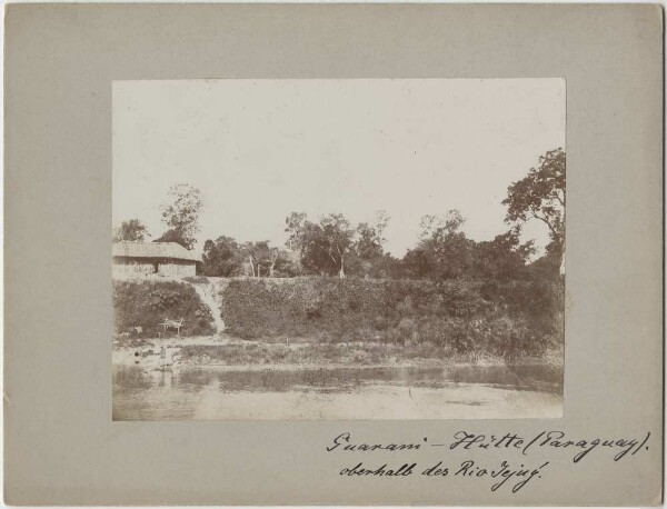 Guarani hut above the Jejuý