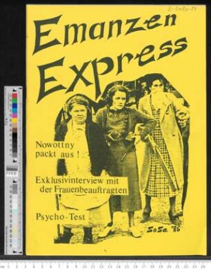 Emanzen Express SoSe ´86