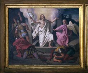 Grablegung und Auferstehung Christi