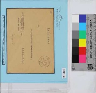 Dienstbrief, Schiffsname/Landeinheit: Stab Marine Artillerie Abteilung 121, Feldpostnr. 03805; Frankatur, Mi.-Nr.: [Keine]; Poststempel: Laboe über Kiel a 20.10.39.-18; Nebenstempel: [Keine]