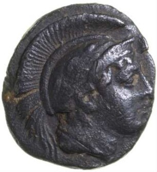 Münze, 3 Obole (Triobol), ca. 453 - 448 v. Chr.