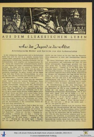 Aus dem elsässischen Leben.