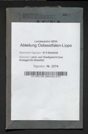 Erblasser: Klenner, Anton; Erblasser: Klenner, Maria Catharina, geb. Montag: Testament