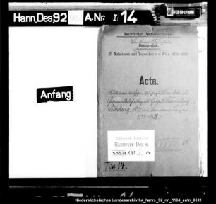 Relationen der Gesandtschaft zu Wien betr. die Gesamtbelehnung des Hauses Braunschweig-Lüneburg Vgl. auch Bestell-Nr. 1924