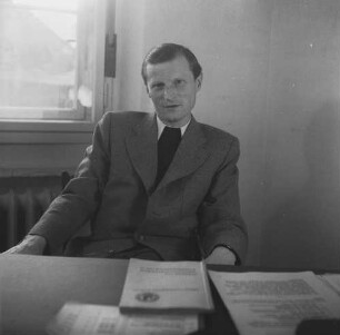 Berlin-Dahlem. Freie Universität Berlin, Boltzmannstraße. Jurist Prof. Dr. Arwed Blomeyer