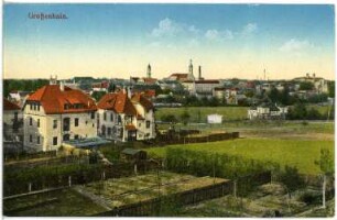 Großenhain. Blick auf Großenhain