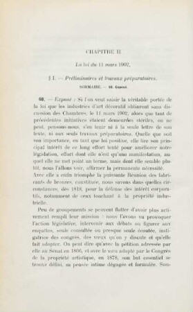 Chapitre II. La loi du 11 mars 1902, ...