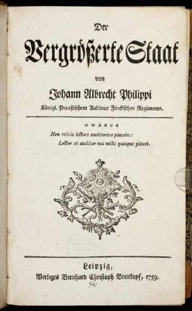 Der Vergrößerte Staat