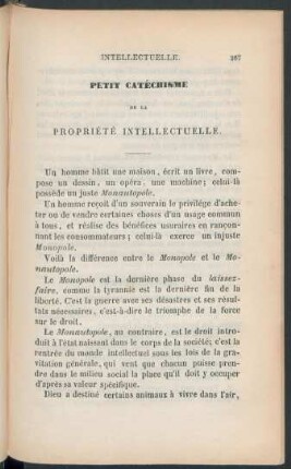 Petit catéchisme de la propriété intellectuelle