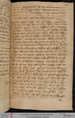 Predigt 29/1539