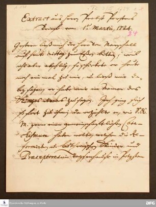 Brief von August Hermann Francke an Johann Heinrich Michaelis, Paul Anton und Joachim Lange.