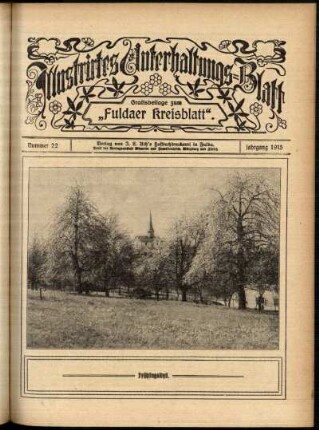 Ausgabe vom Sonntag, den 30. Mai 1915.