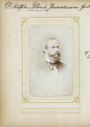 Blum, Wilhelm, Nationalliberale (spätere Aufnahme)