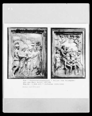 Relief vom Triumphbogen des Marc Aurel