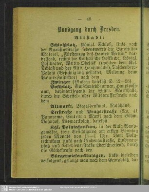 Rundgang durch Dresden