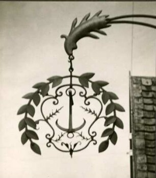Wirtshausschild "Zum Anker"