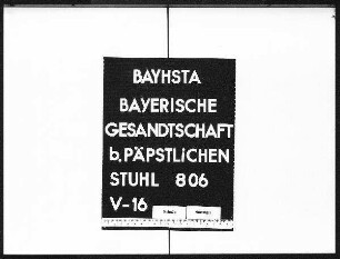 Die Reorganisation des bischöflichen Lyzeum in Eichstätt