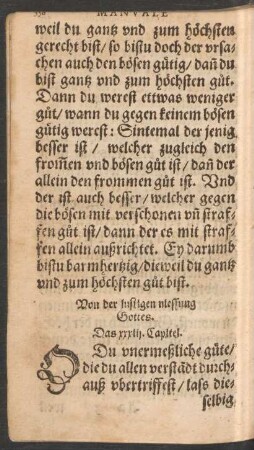 Von der lustigen niessung Gottes. Das xxxiii. Capitel.