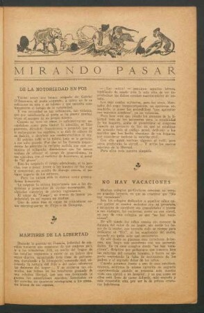 Mirando pasar
