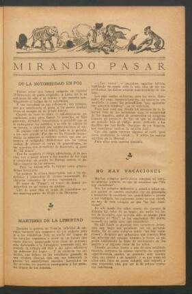 Mirando pasar