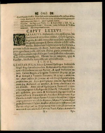 Caput LXXXVI - Caput XC