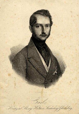 Bildnis von Carl (1813-1878), Herzog von Schleswig-Holstein-Sonderburg-Glücksburg