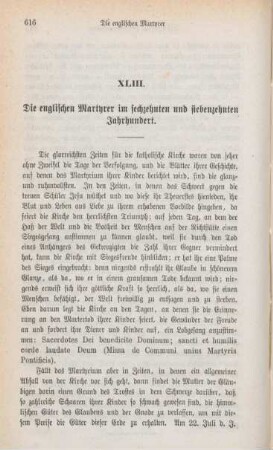 616-627 Die englischen Martyrer im sechzehnten und siebenzehnten Jahrhundert