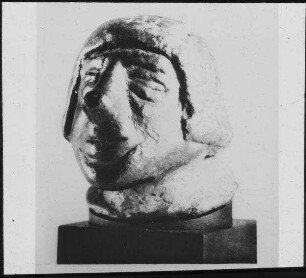 Ugarit. Bronzekopf. XIV. Jh. V. Chr. [Ras esch-schamra]