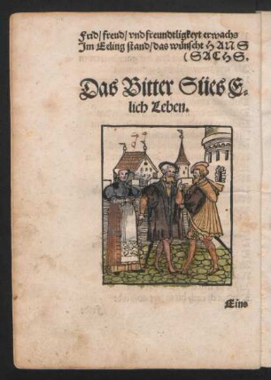 Das Bitter Sües Elich Leben.