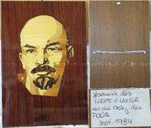 Porträt von W.I. Lenin