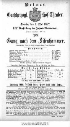 Der Gang nach dem Eisenhammer