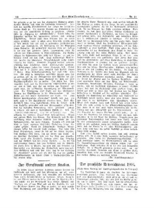 Zur Berufswahl unserer Knaben