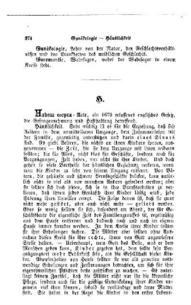 Habeas corpus Acte